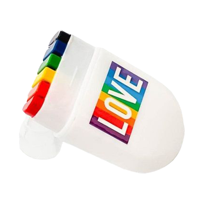 Schminke Regenbogen